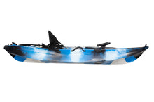 Load image into Gallery viewer, SINGLE KAYAK BLUE/BLACK/WHITE 2.7M WITH DELUXE SEAT AND PADDLE