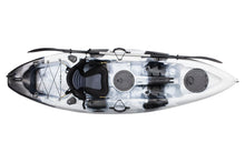 Load image into Gallery viewer, SINGLE KAYAK BLACK/WHITE 2.7M WITH DELUXE SEAT AND PADDLE